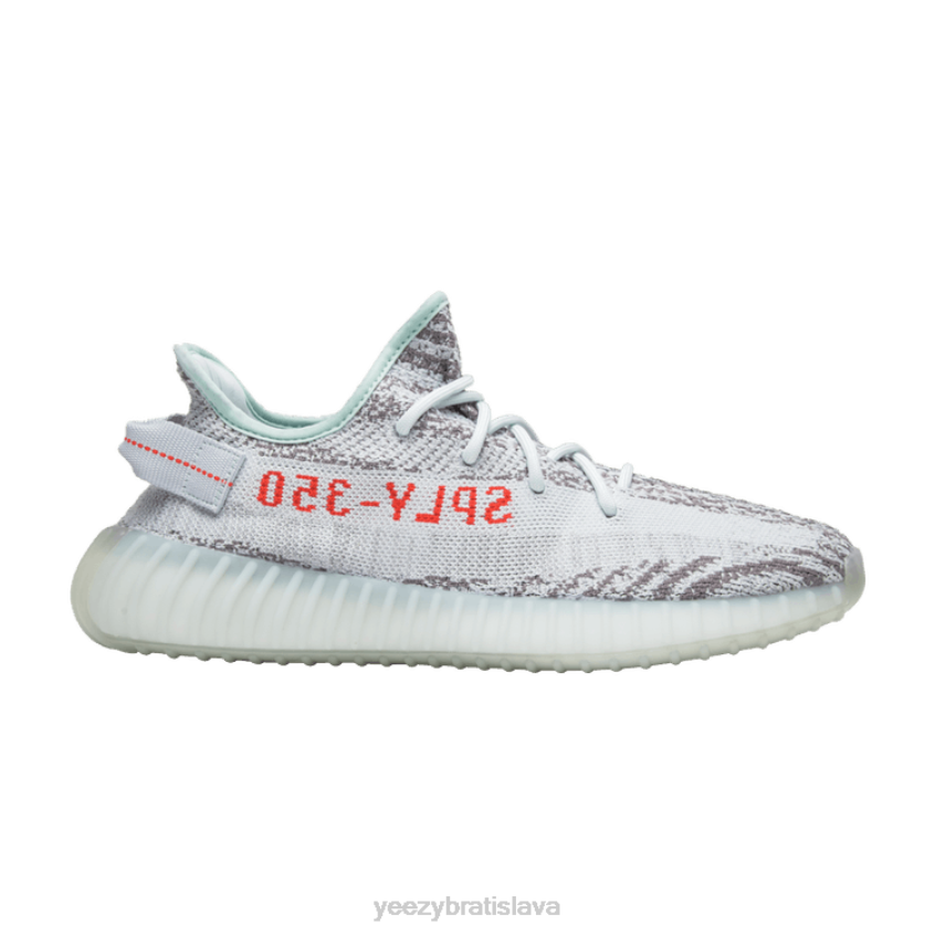 Yeezy boost 350 v2 88J88H154 modrý odtieň/sivá trojka/červené s vysokým rozlíšením