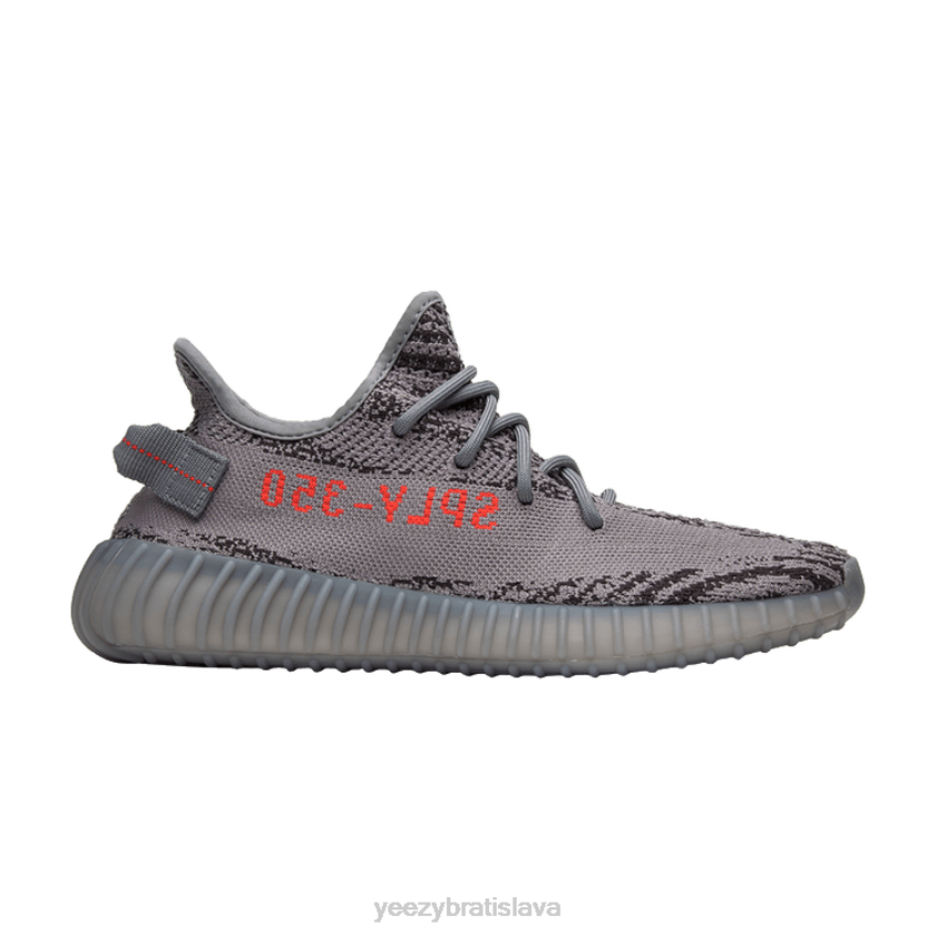 Yeezy boost 350 v2 88J88H83 sivá/výrazná oranžová/tmavá jednoliata šedá