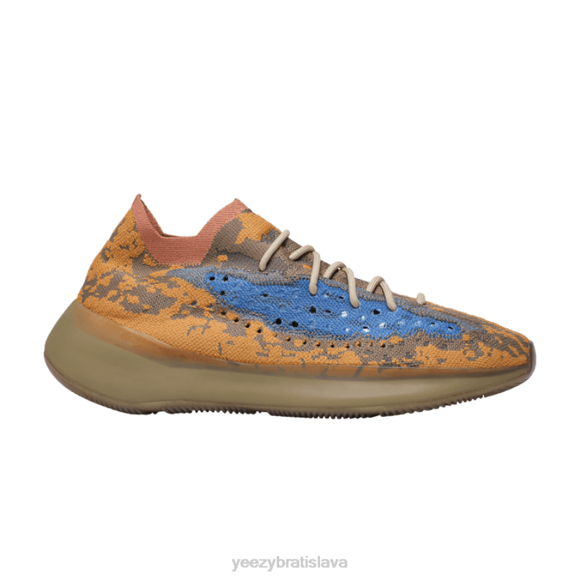 Yeezy zvýšiť 380 88J88H102 modrý ovos/hnedý