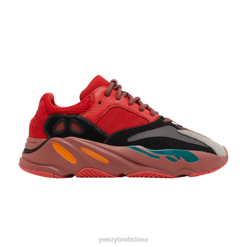 Yeezy zvýšiť 700 88J88H5 červená/červená vo vysokom rozlíšení